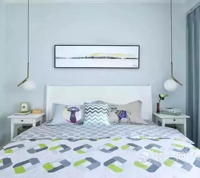 两室一厅造价8万 徐州82平米北欧混搭风格装修